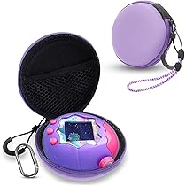 たまごっちパラダイス バンダイ 中古 ケース付き 即納 たまごっちパラダイス パープルスカイ ストラップ ケース 画面保護付き